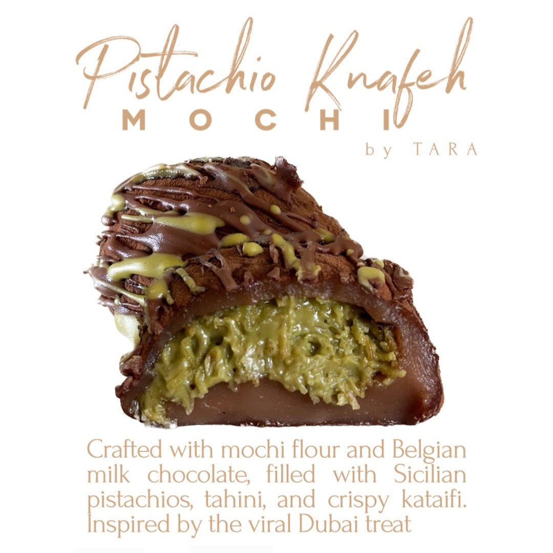 M1: Pistachio Knafeh Mochi (PICKUP ONLY)